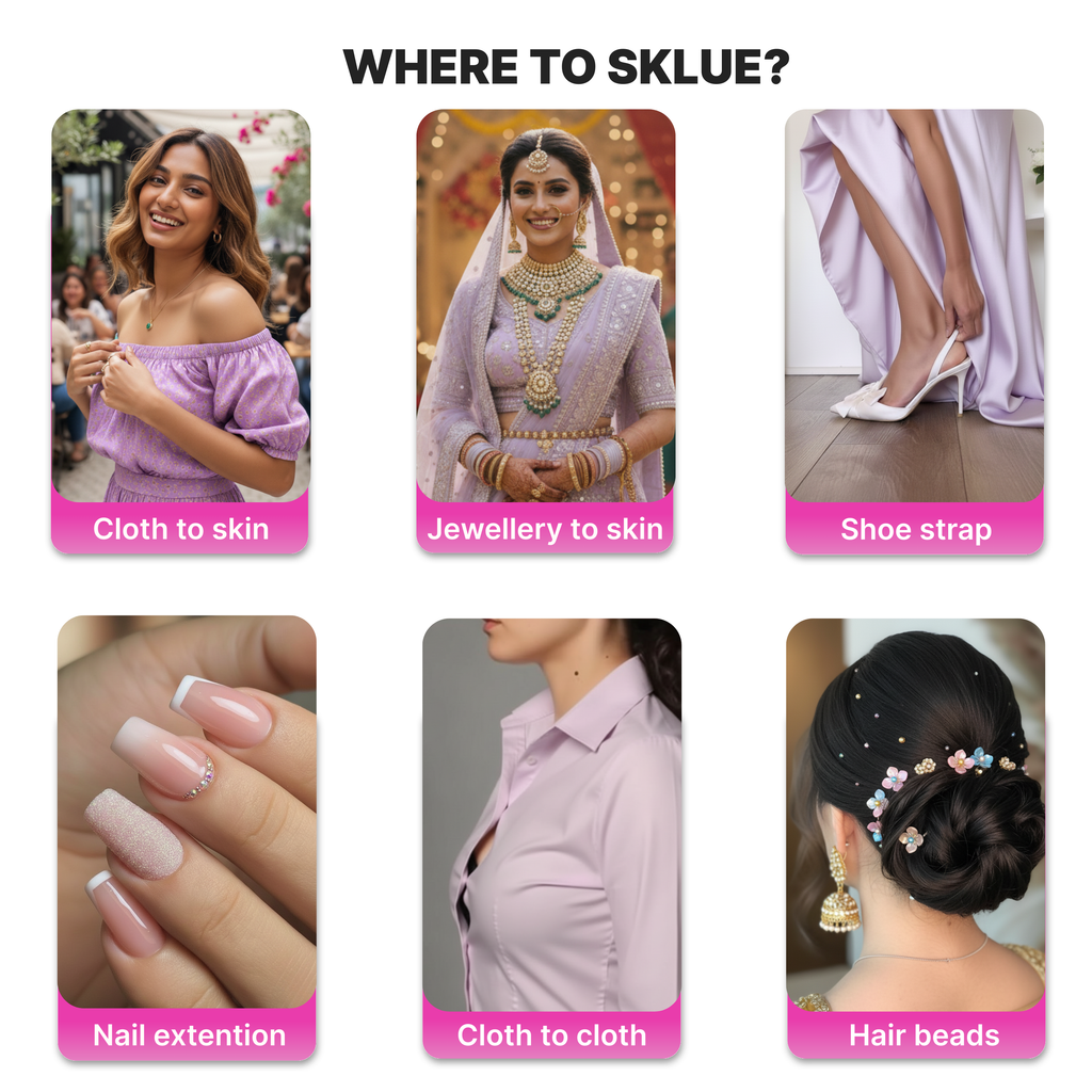 Sklue Body Glue, Clinically Tested For All Skin Type